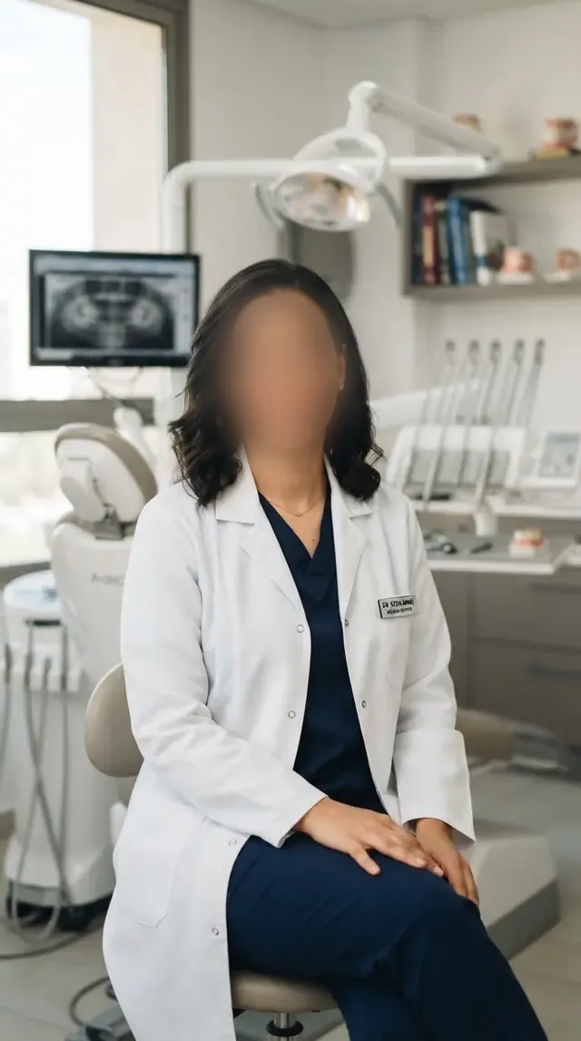 Portrait du Dr Azria Imane, médecin dentiste
